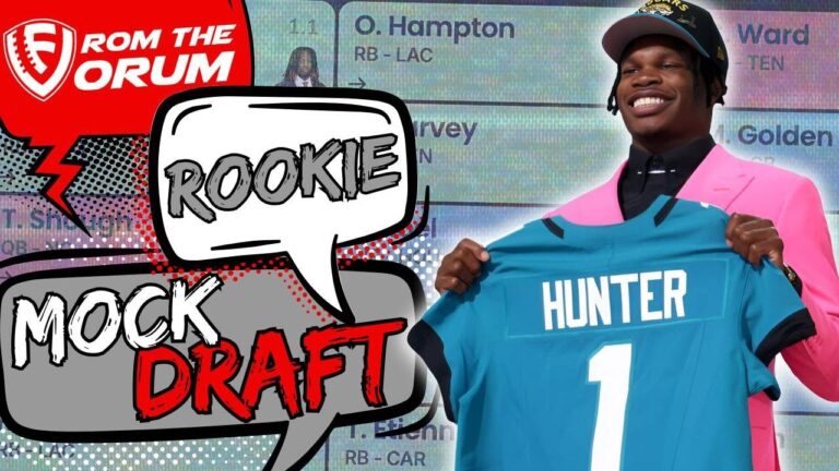 2025 Dynasty Rookie Mock Draft – 🏈 Fantasy Football Q&A…