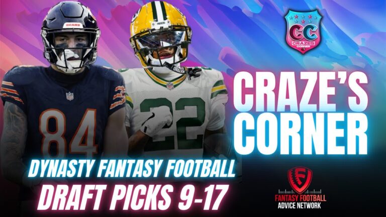 Picks 9-17 Dynasty Rookie Draft