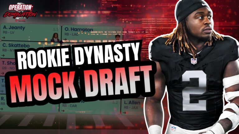 Rookie Draft Secrets: Post-Draft Dynasty Domination! 🏈🔥