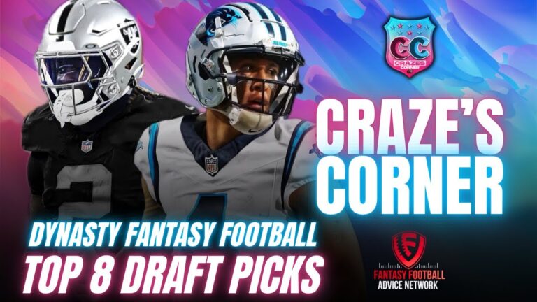 Top 8 Dynasty Rookie Picks
