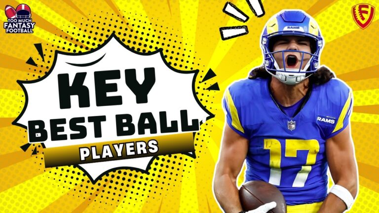 Top Best Ball Picks Before the NFL Draft! 🏈