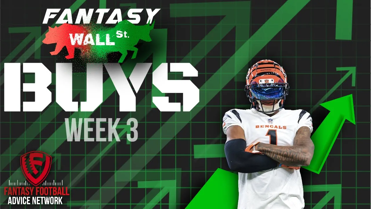 Fantasy Football Week 3: Players to Buy