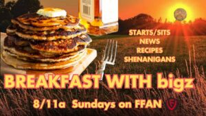 Breakfast with Bigz: Week 17 Championship Start/Sit Advice & Matchup…