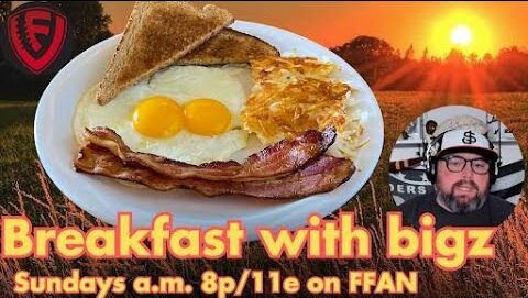 Breakfast with bigz Fantasy Forecast: Week 2 Start & Sit Advice