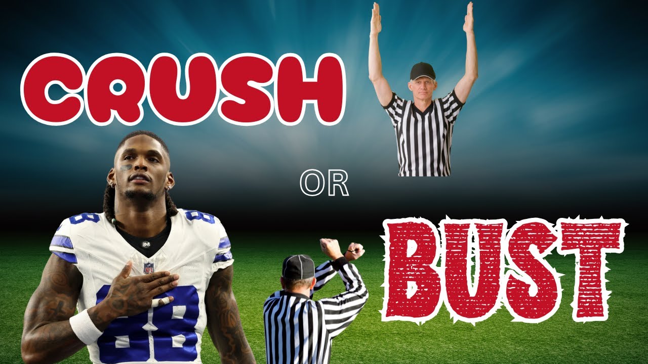 CRUSH Week 10: Must-Start Players to DOMINATE