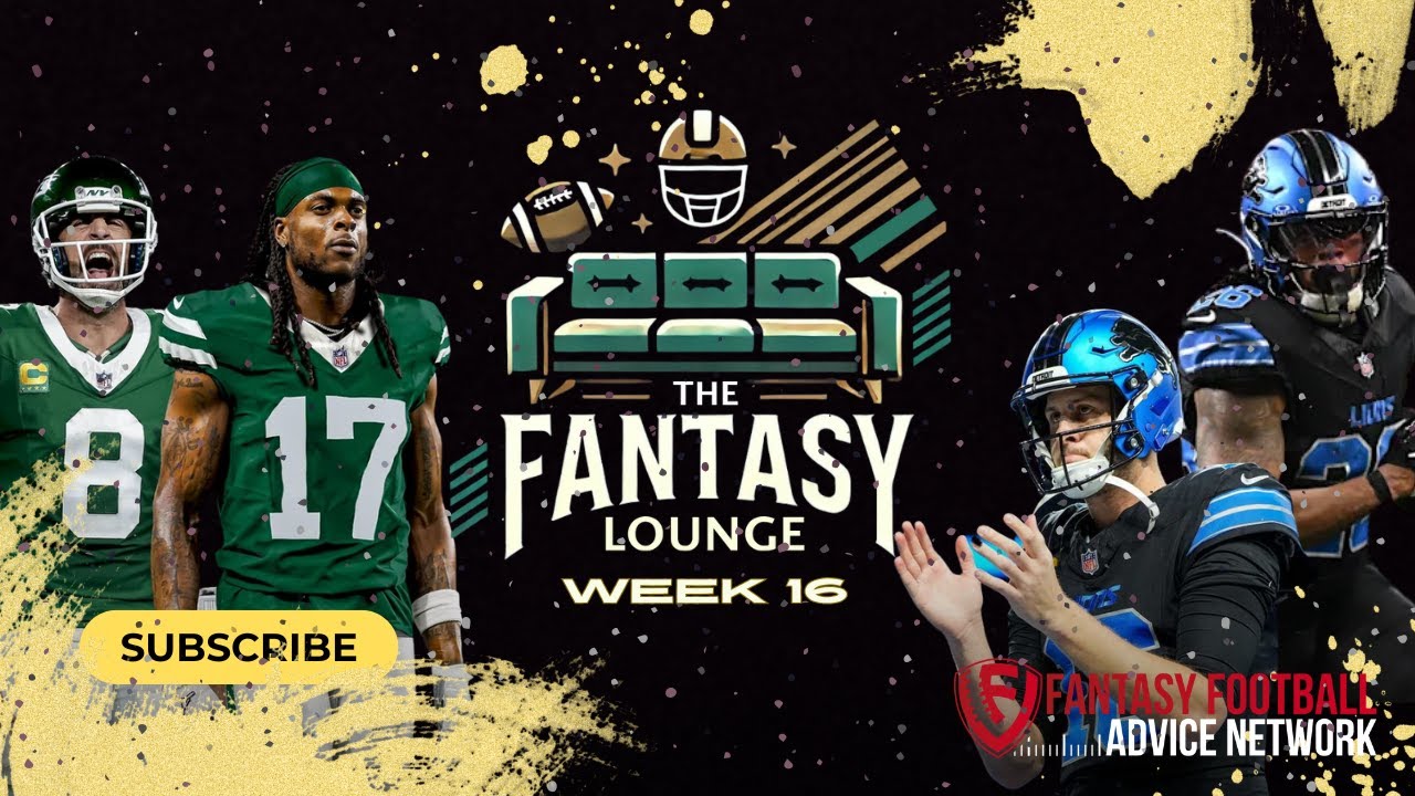 Don’t Lose Your Playoff Matchup🚨 Week 16 – The Fantasy Lounge