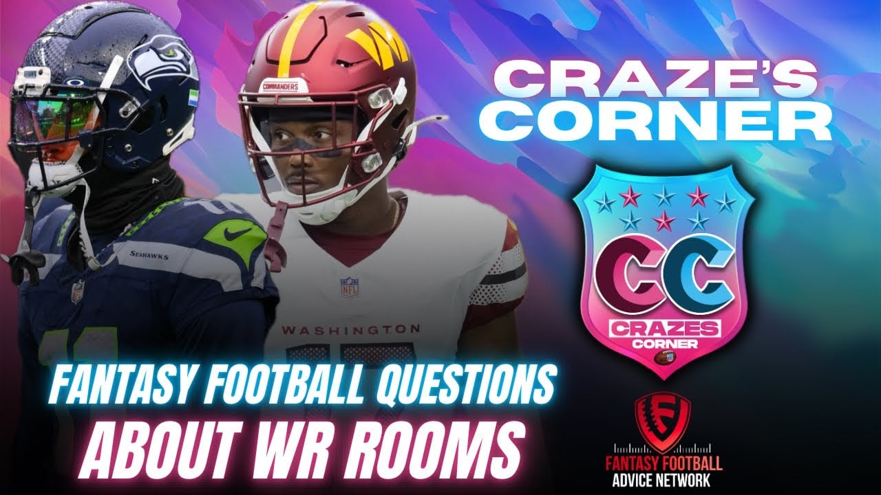 Fantasy Answers for Three WR Rooms