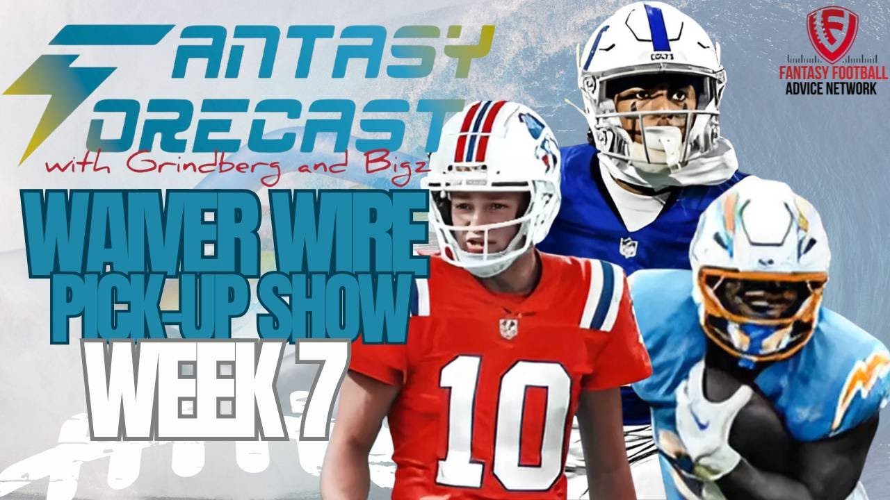 Fantasy Football Waiver Wire Targets You MUST Grab NOW  for Week 7 🏈