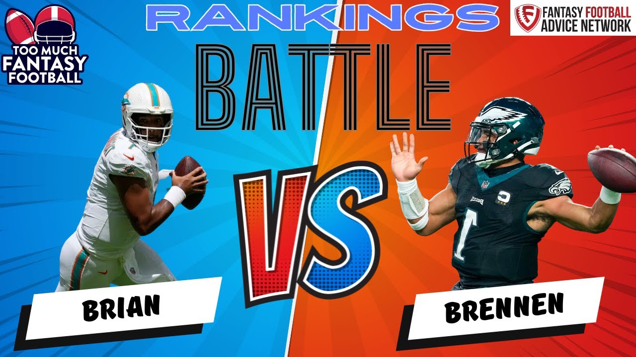 Fantasy Rankings Showdown: Who’s Got It Right? 🏈