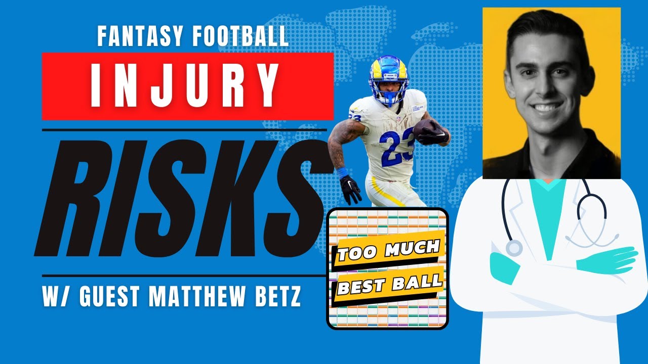 Injury Risks: Draft These Players with Caution! | w/ guest Matthew Betz