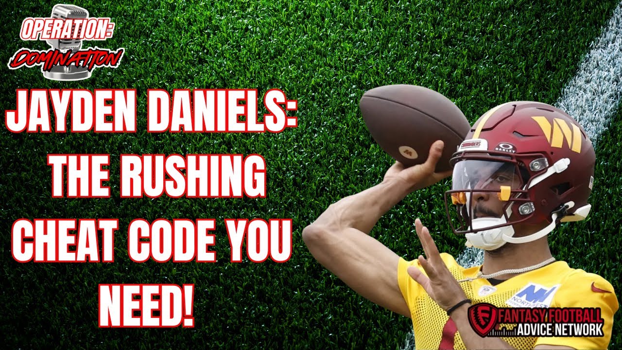 Jayden Daniels: The Rushing Cheat Code You NEED!