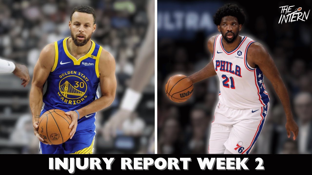 NBA Fantasy Injury Report For Week 2… | The Intern