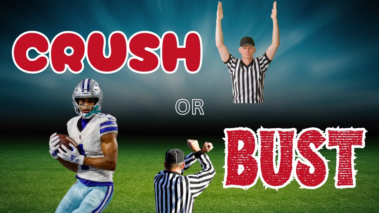 Operation Domination: Crush or Bust Picks for Week 6!