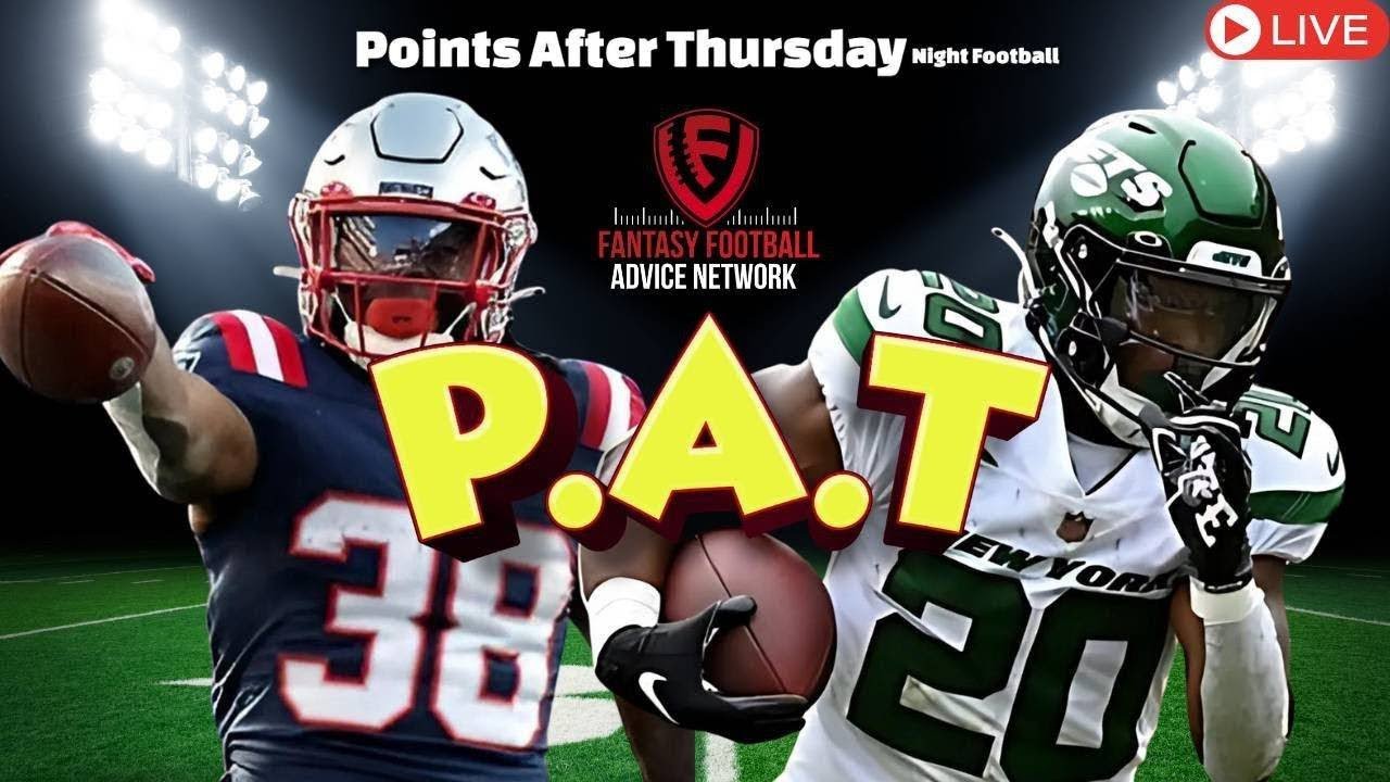 Points After Thursday (PAT) with the Fantasy Forecast Crew! LIVE Thursday After TNF!