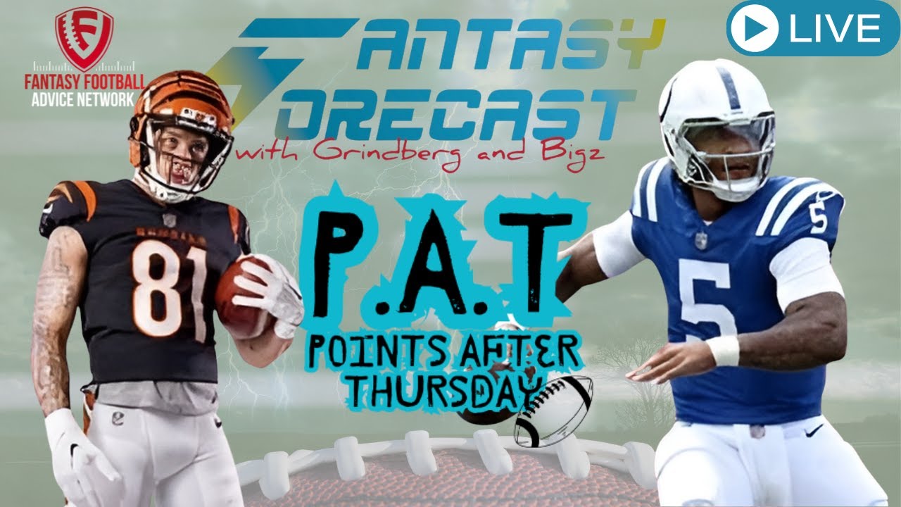 Points After Thursday with the Fantasy Forecast Aug 23rd