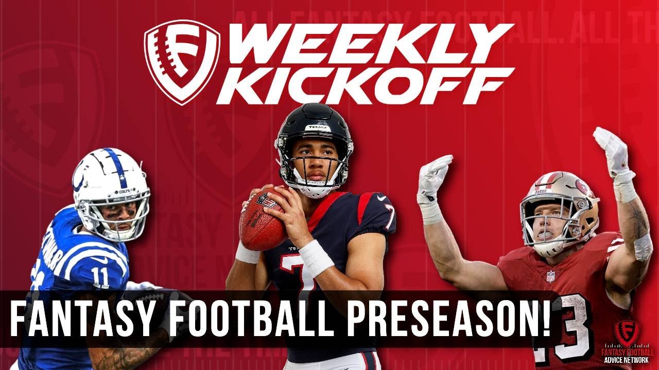 Preseason Live Fantasy Football Show