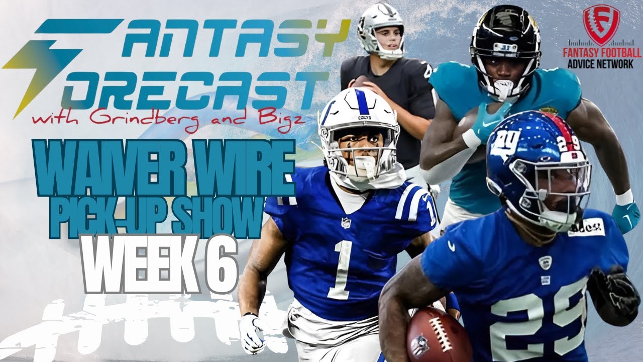 Top Waiver Wire Pickups: Must-Add Players for Week 6!