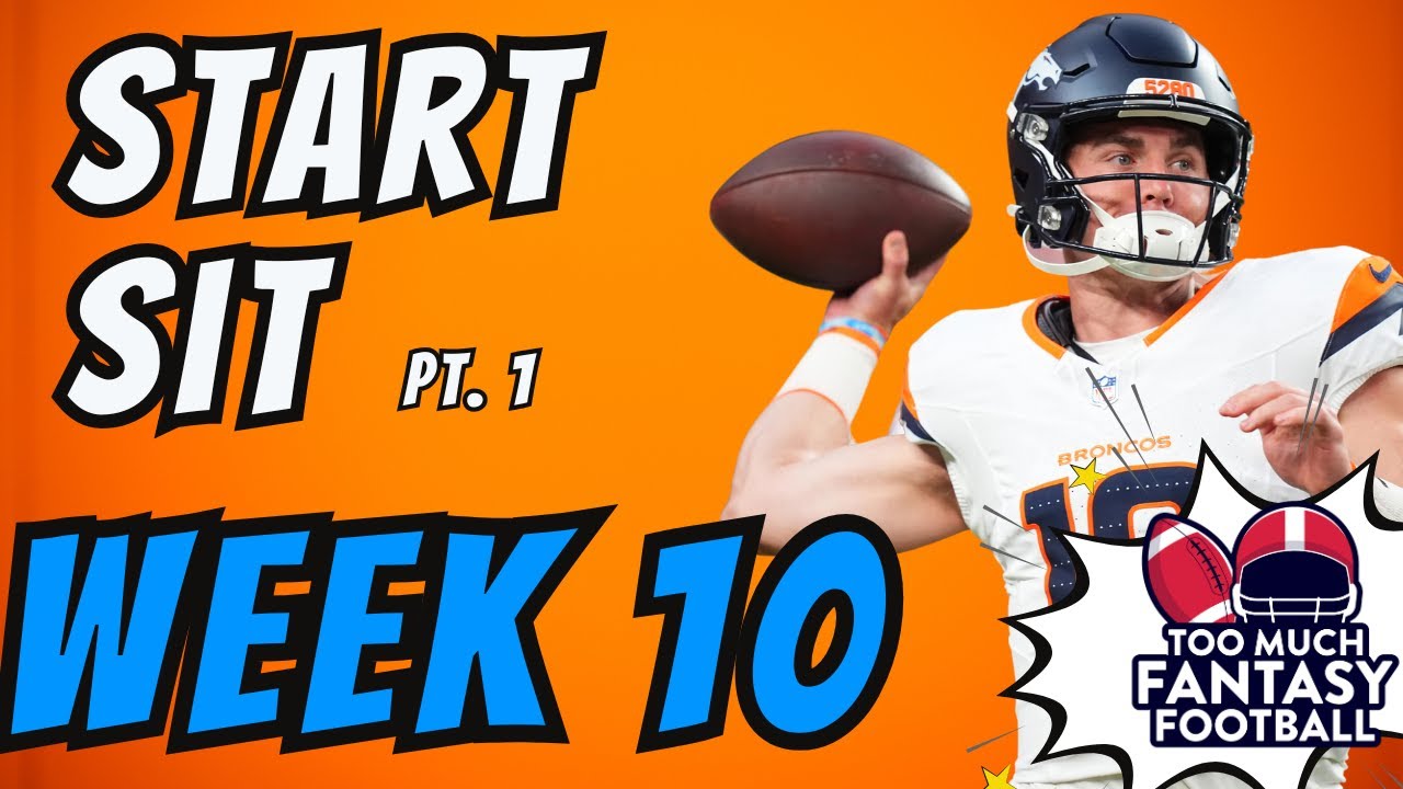 Week 10 Starts & Sits: Avoid These Costly Mistakes!