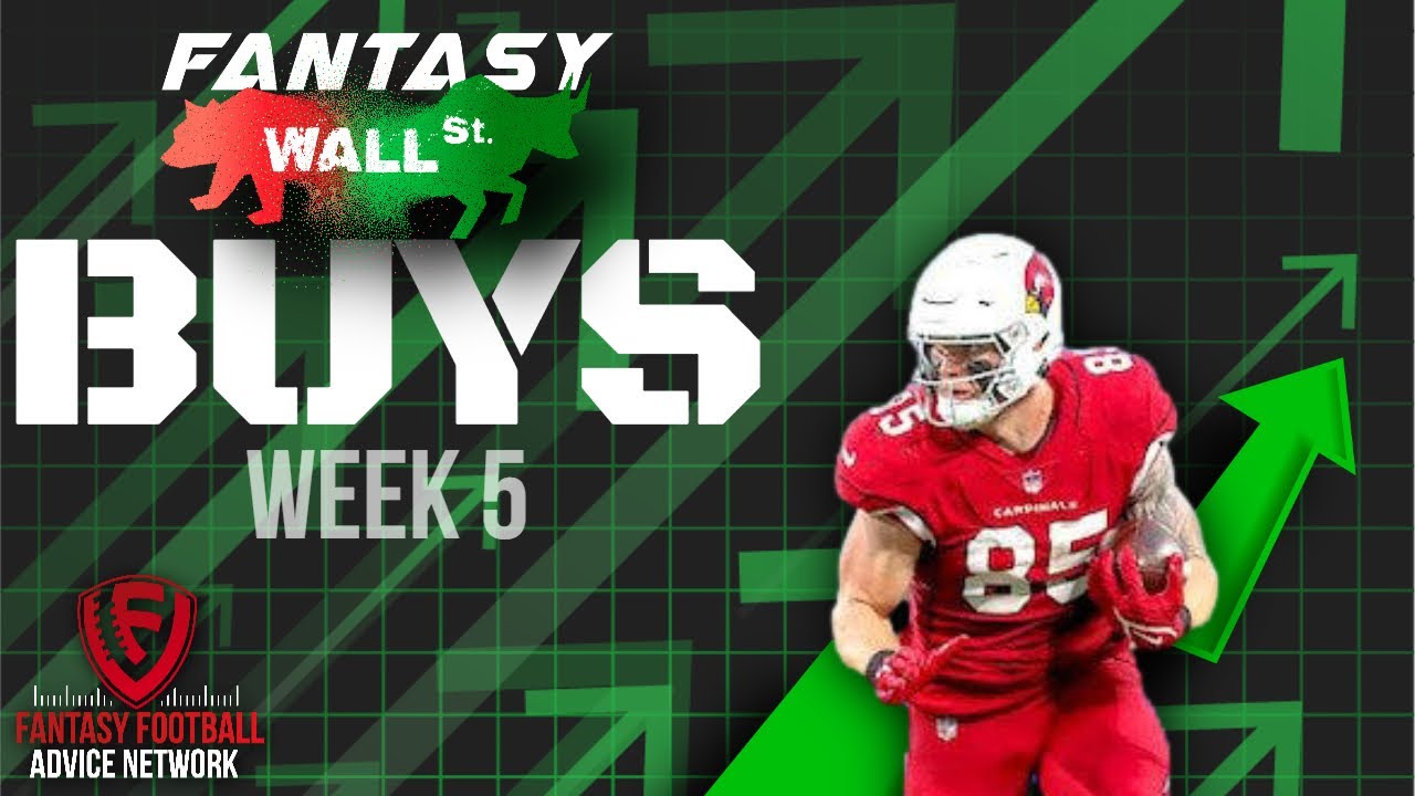 Week 5 Fantasy Buys That Will DOMINATE Your League!