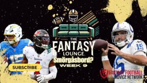 Week 9 Fantasy Football Smörgåsbord – The Fantasy Lounge