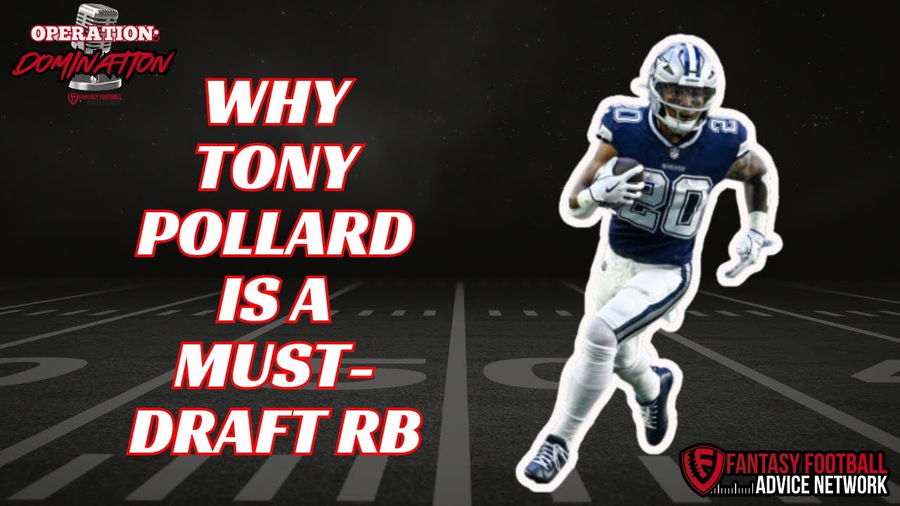 Why Tony Pollard Is a Must-Draft RB 🔥